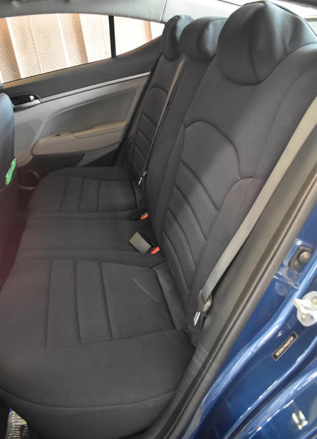Hyundai Elentra Standard Color Seat Covers - Rear Seats